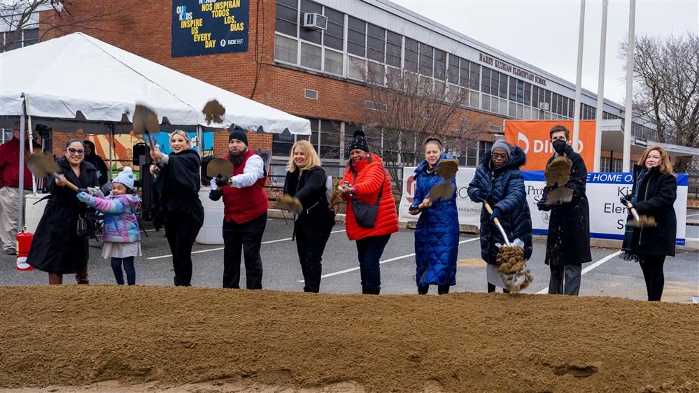   State, City, and PPSD Leaders Break Ground on Harry Kizirian  Pre-K-8 School as Providence Advance