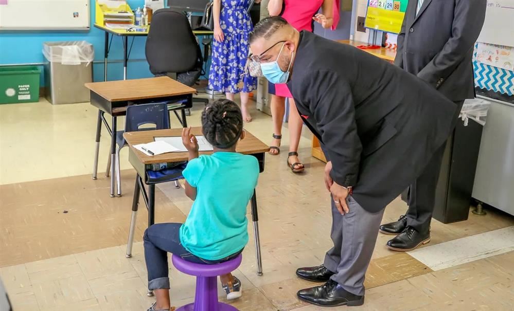 From homelessness to Providence's new interim superintendent: A sit-down with Javier Montanez